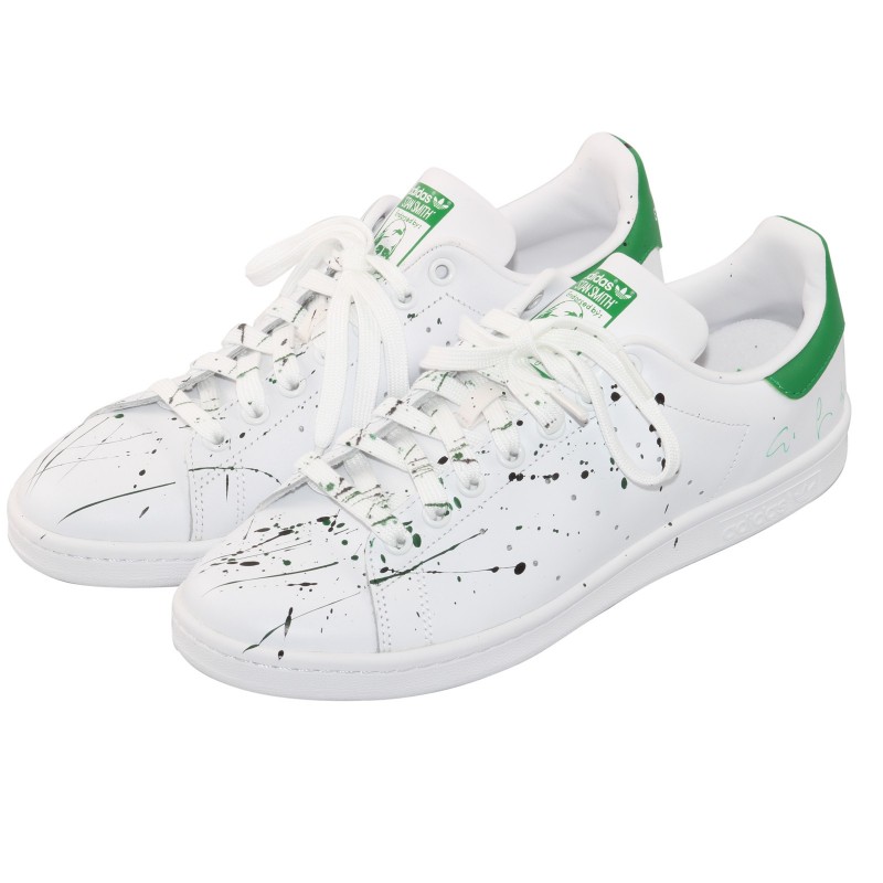 adidas stan smith schizzi vernice