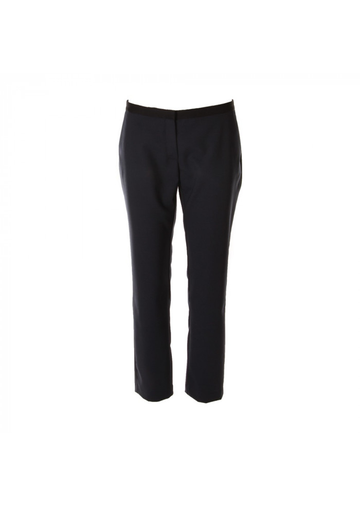 DERNA | DAMENKLEIDUNG HOSEN BLAU SEMICOUTURE DAMENKLEIDUNG HOSEN BLAU SEMICOUTURE
