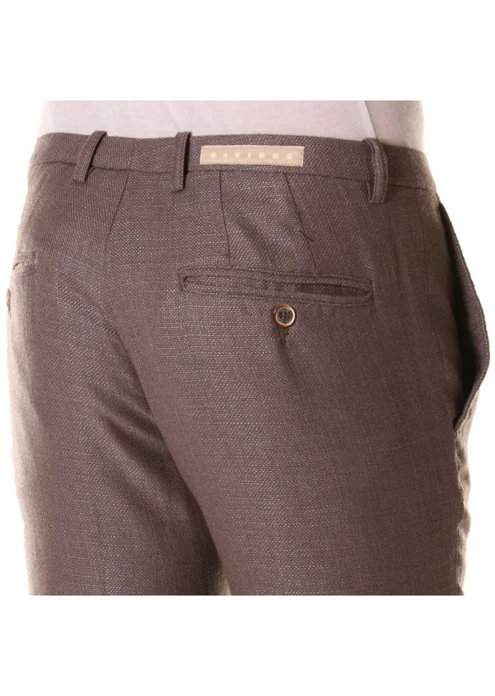 MEN'S CLOTHING TROUSERS BROWN OBVIOUS BASIC