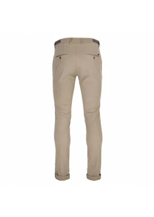 MEN'S CLOTHING TROUSERS CHINO STRETCH COTTON BEIGE SAND MASON'S