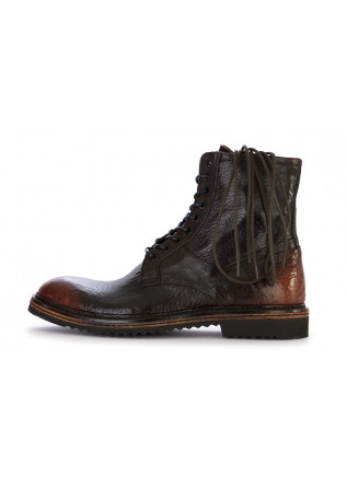 combat boot dark brown