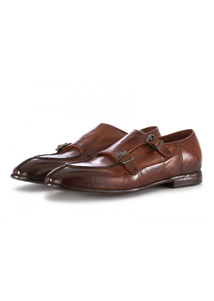 DERNA | SCARPE MONK STRAP UOMO LEMARGO | MARRONE COGNAC PELLE SCARPE MONK STRAP UOMO LEMARGO | MARRONE COGNAC PELLE