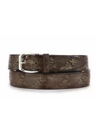 MEN'S BELT ORCIANI "STAIN SOAPY" | BROWN