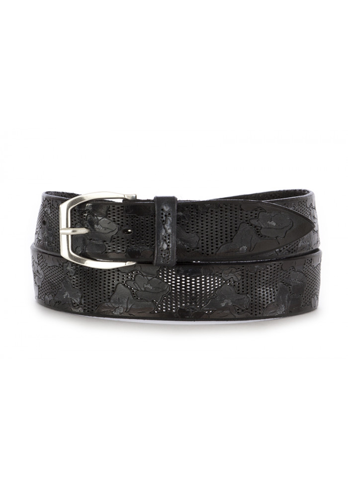 DERNA | CINTURA UOMO ORCIANI "STAIN SOAPY" | NERO CINTURA UOMO ORCIANI "STAIN SOAPY" | NERO