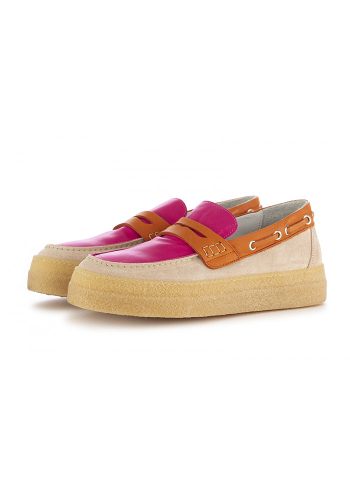 DERNA | WOMEN'S LOAFERS OA NON-FASHION | PINK / ORANGE WOMEN'S LOAFERS OA NON-FASHION | PINK / ORANGE