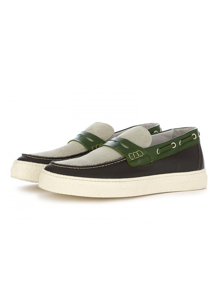DERNA | MOCASSINI UOMO OA NON-FASHION | GRIGIO / VERDE MOCASSINI UOMO OA NON-FASHION | GRIGIO / VERDE
