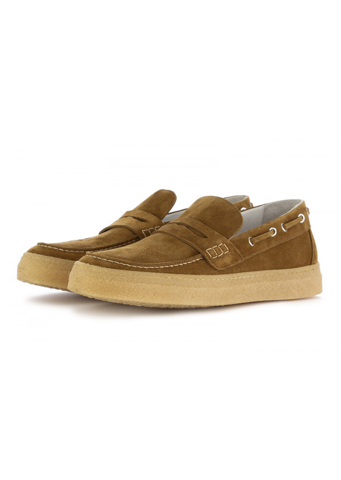 DERNA | MOCASSINI UOMO OA NON-FASHION | SUEDE KHAKI MOCASSINI UOMO OA NON-FASHION | SUEDE KHAKI