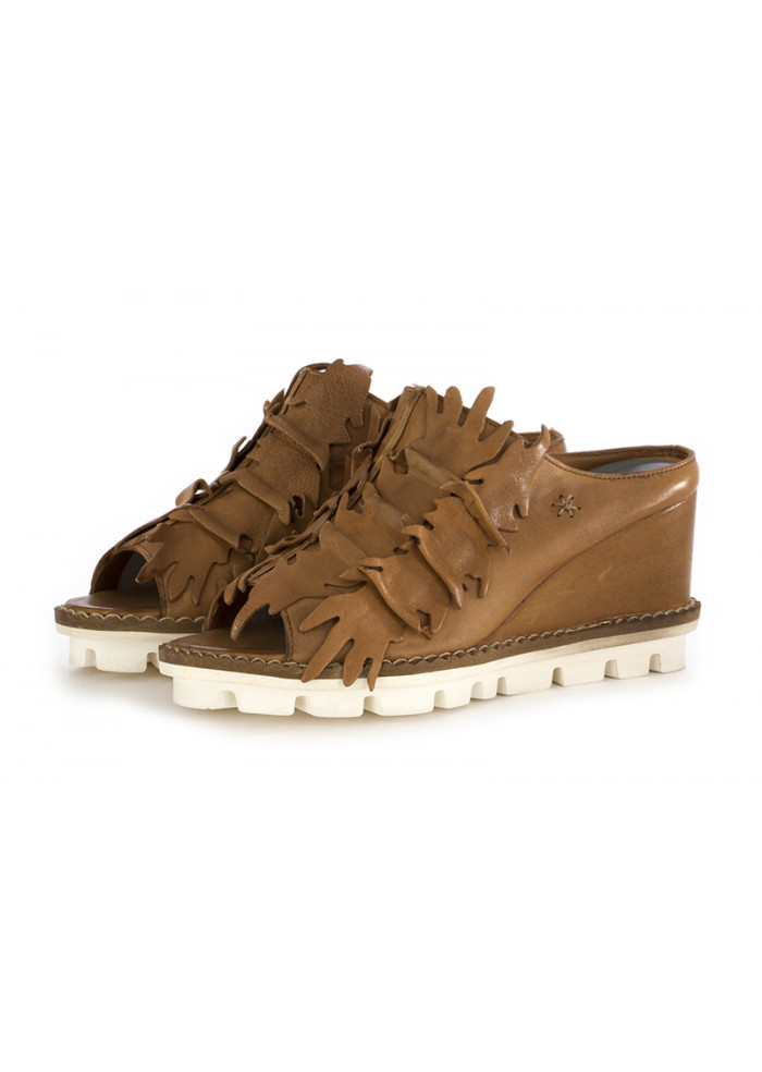 DERNA | WOMEN'S SABOT PATRIZIA BONFANTI | BROWN LEATHER WOMEN'S SABOT PATRIZIA BONFANTI | BROWN LEATHER