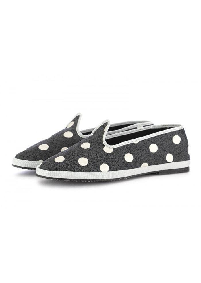 DERNA | SCARPE BASSE DONNA MIEZ | NERO BIANCO POIS SCARPE BASSE DONNA MIEZ | NERO BIANCO POIS