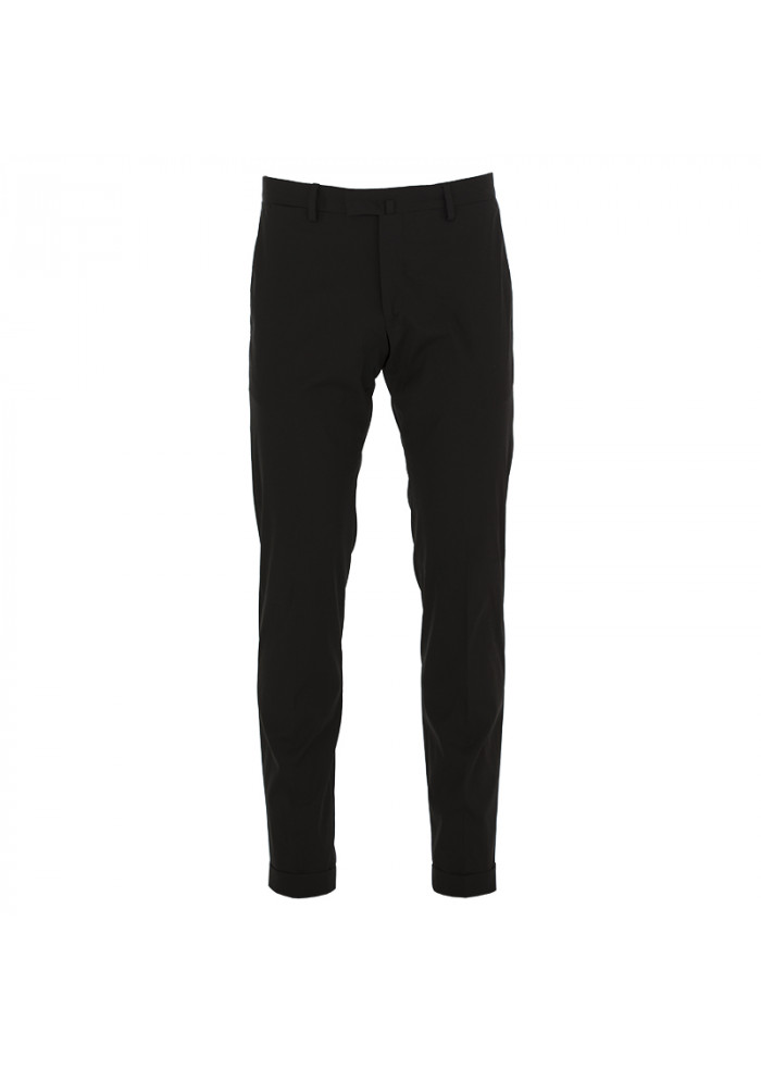 DERNA | HERRENHOSE BRIGLIA | SCHWARZ "COOL WOOL" WOLLE HERRENHOSE BRIGLIA | SCHWARZ "COOL WOOL" WOLLE
