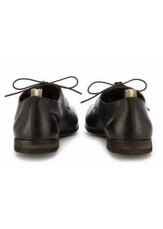 OFFICINE CREATIVE | LACE-UP SHOES ROUND TIP LEATHER BROWN