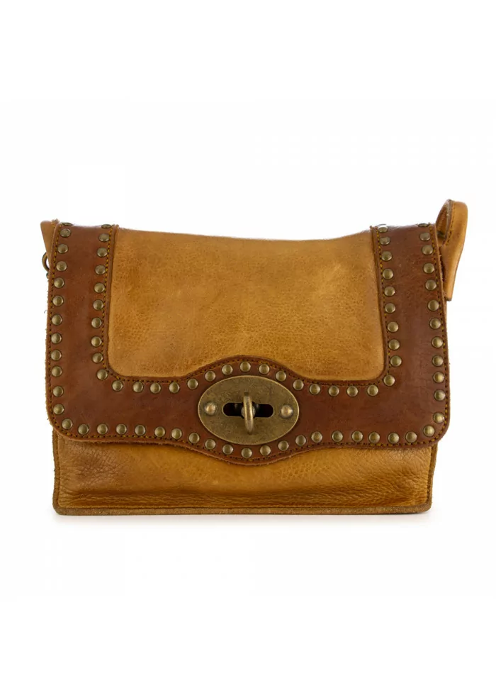 women's crossbody bag rehard vintage khaki leather