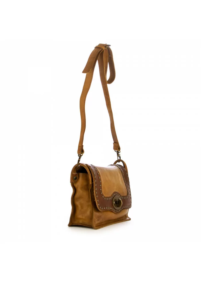 women's crossbody bag rehard vintage khaki leather