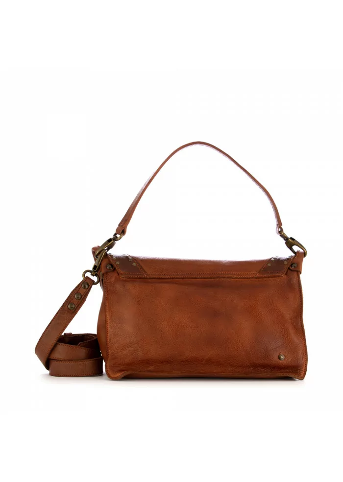 women's shoulder bag rehard vintage brown leather