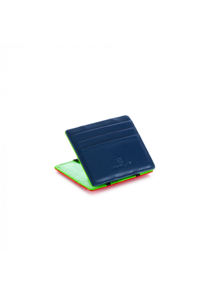 DERNA | MEN'S WALLET VIP FLAP | POP BLUE GREEN RED MEN'S WALLET VIP FLAP | POP BLUE GREEN RED