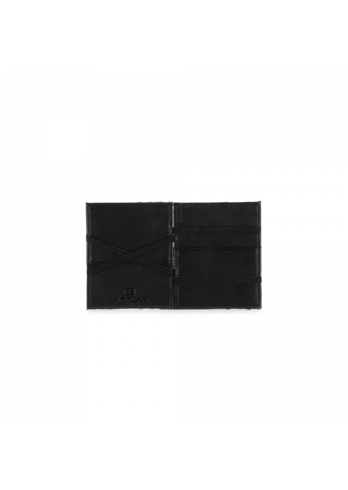 men's wallet vip flap herringbone black