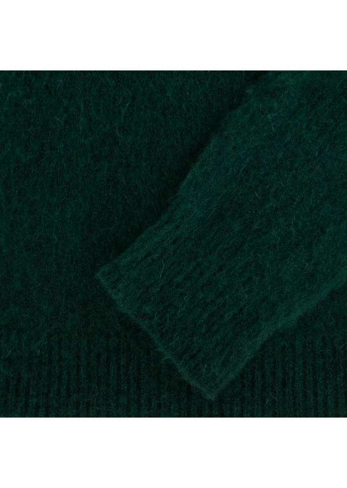 maglione uomo roberto collina verde scuro