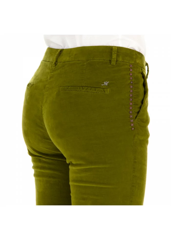 pantaloni donna mason's verde