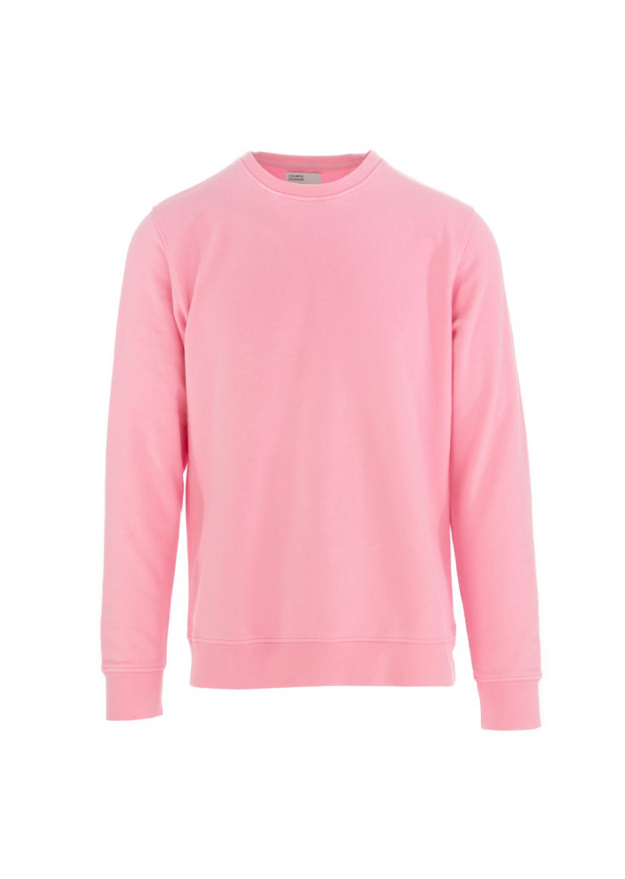 DERNA | SWEATSHIRT UNISEX COLORFUL STANDARD | PINK FLAMINGO SWEATSHIRT UNISEX COLORFUL STANDARD | PINK FLAMINGO