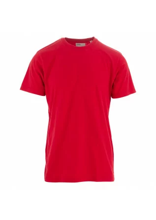 unisex t-shirt colorful standard rosso