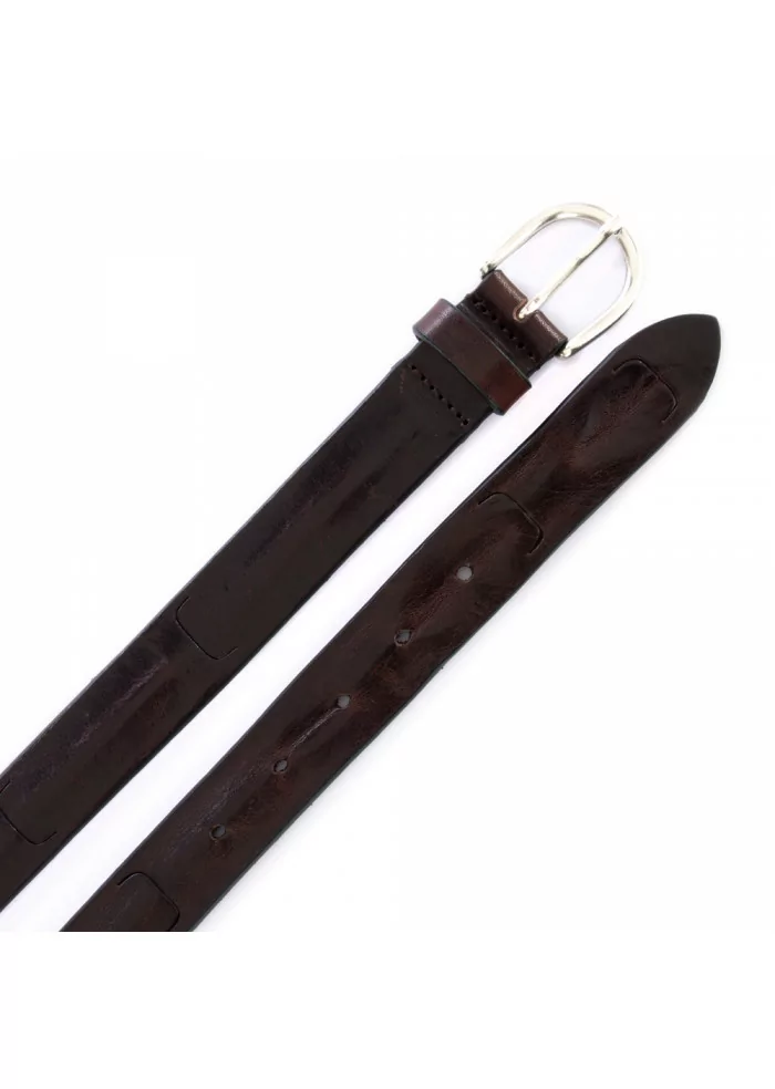 unisex leather belt dandy street cn21 brown