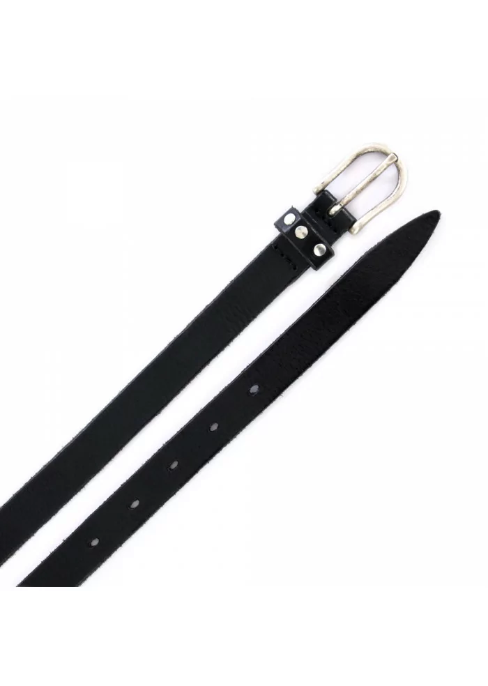 women's leather belt dandy street cn15 black