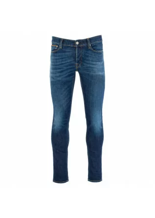 jeans uomo care label blu scuro