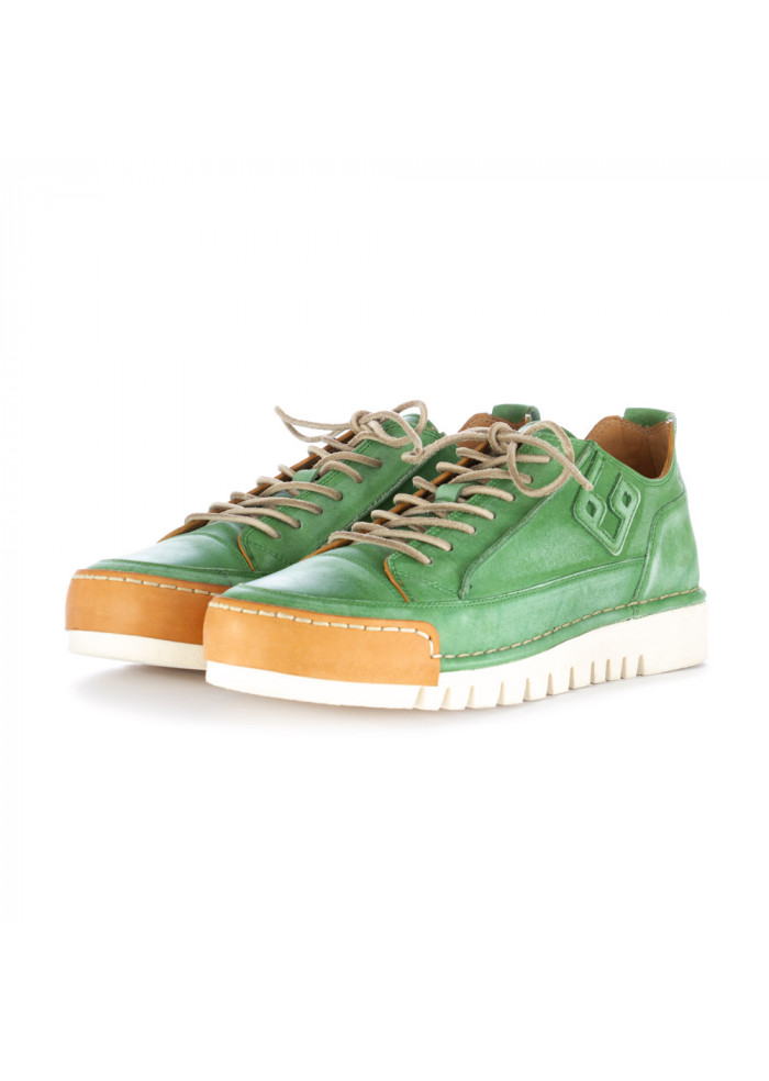 DERNA | MEN'S FLAT SHOES BNG REAL SHOES | "LA MENTA" GREEN MEN'S FLAT SHOES BNG REAL SHOES | "LA MENTA" GREEN