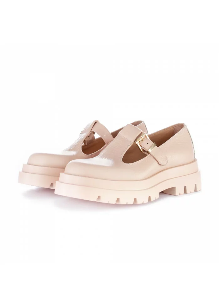 women's flat shoes lemare pink