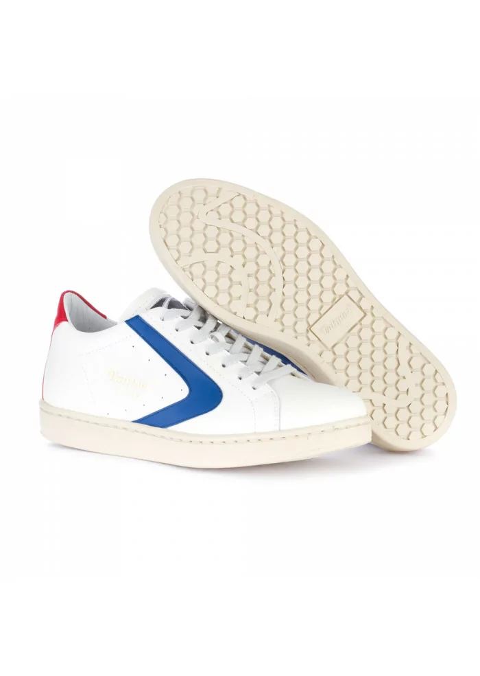women's sneakers valsport white red blue