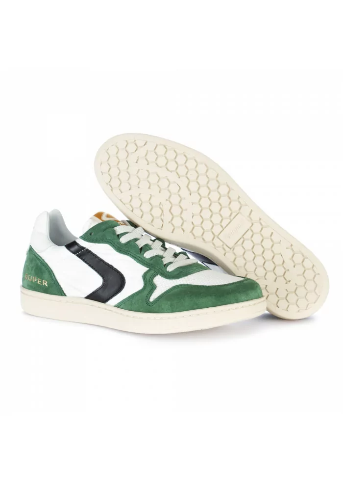 men's sneakers valsport green white