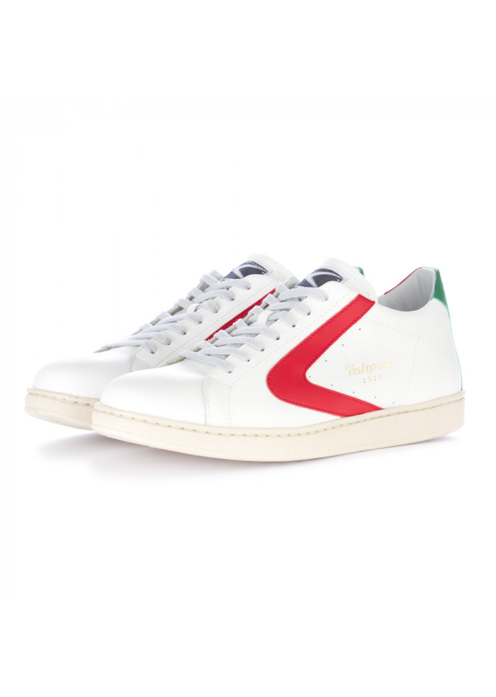 DERNA | MEN'S SNEAKERS VALSPORT1920 | TOURNAMENT TRICOLORE WHITE RED MEN'S SNEAKERS VALSPORT1920 | TOURNAMENT TRICOLORE WHITE RED