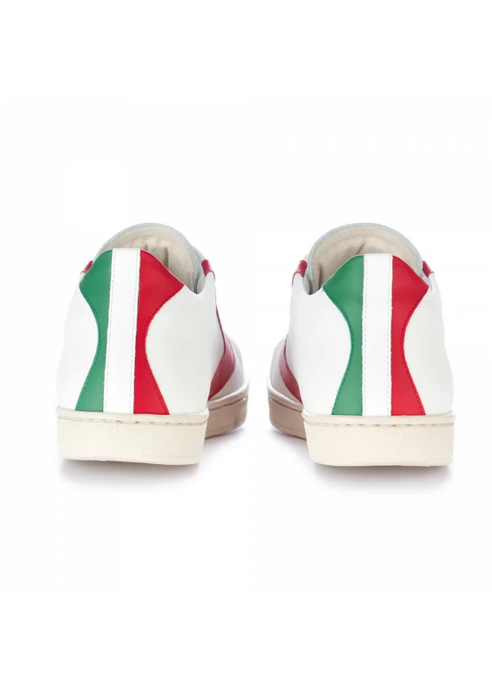 men's sneakers valsport white red italian flag