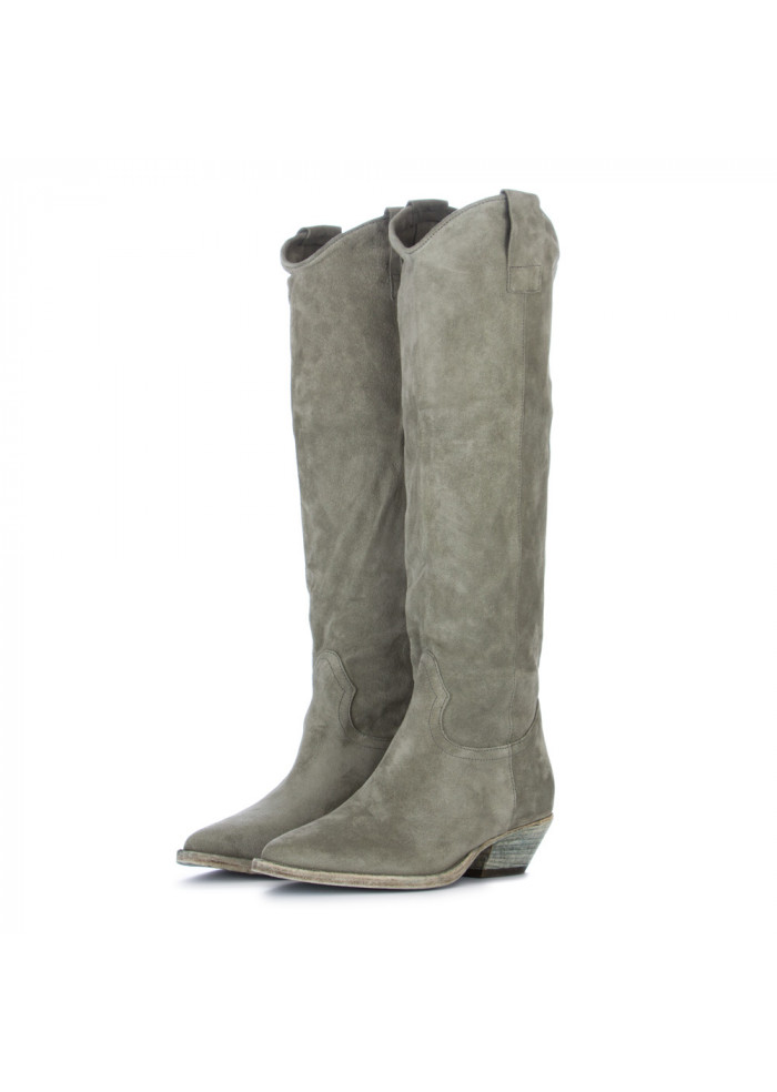 DERNA | WOMEN'S COWBOY BOOTS JUICE | SIENA SUEDE GREEN WOMEN'S COWBOY BOOTS JUICE | SIENA SUEDE GREEN
