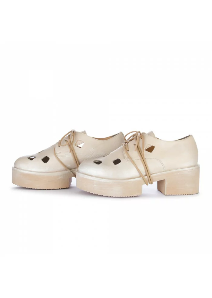 women's flatform shoes papucei camelia beige
