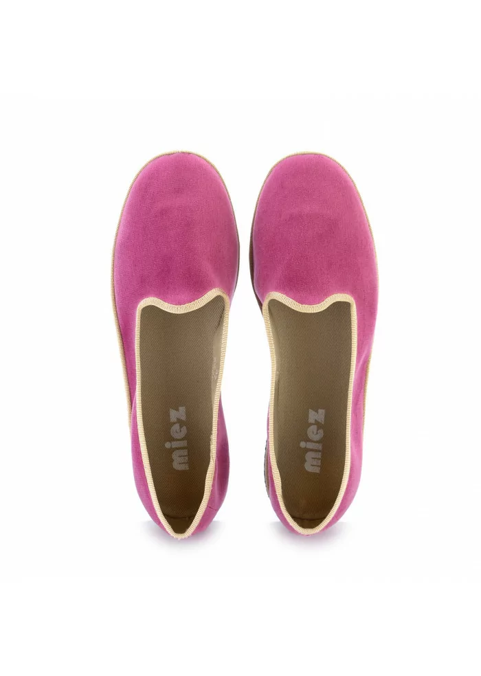 womens flat shoes miez cloe pink beige