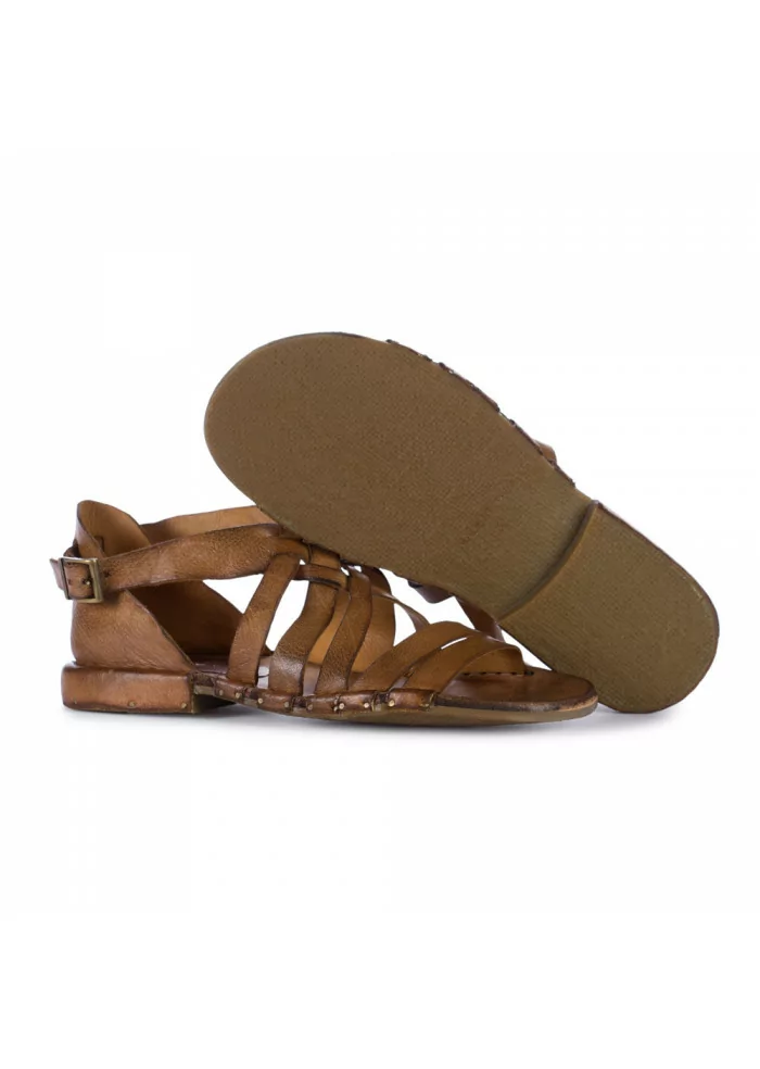 womens sandals manovia 52 light brown