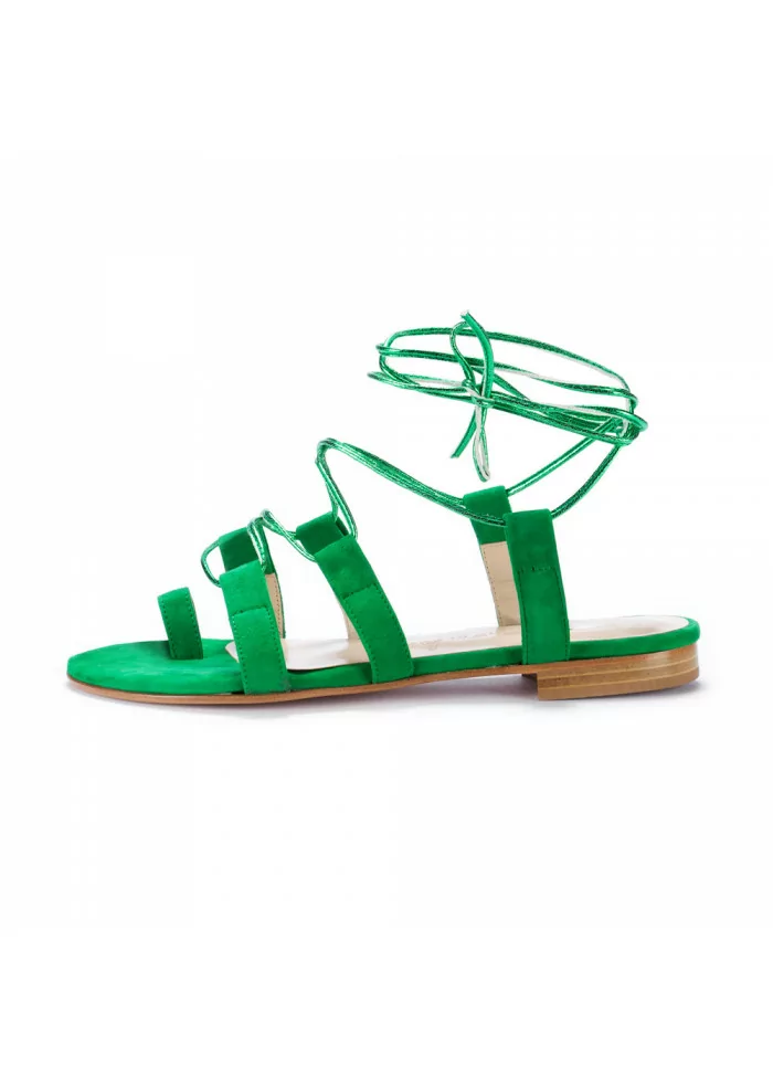 womens sandals positano in love green amalfi