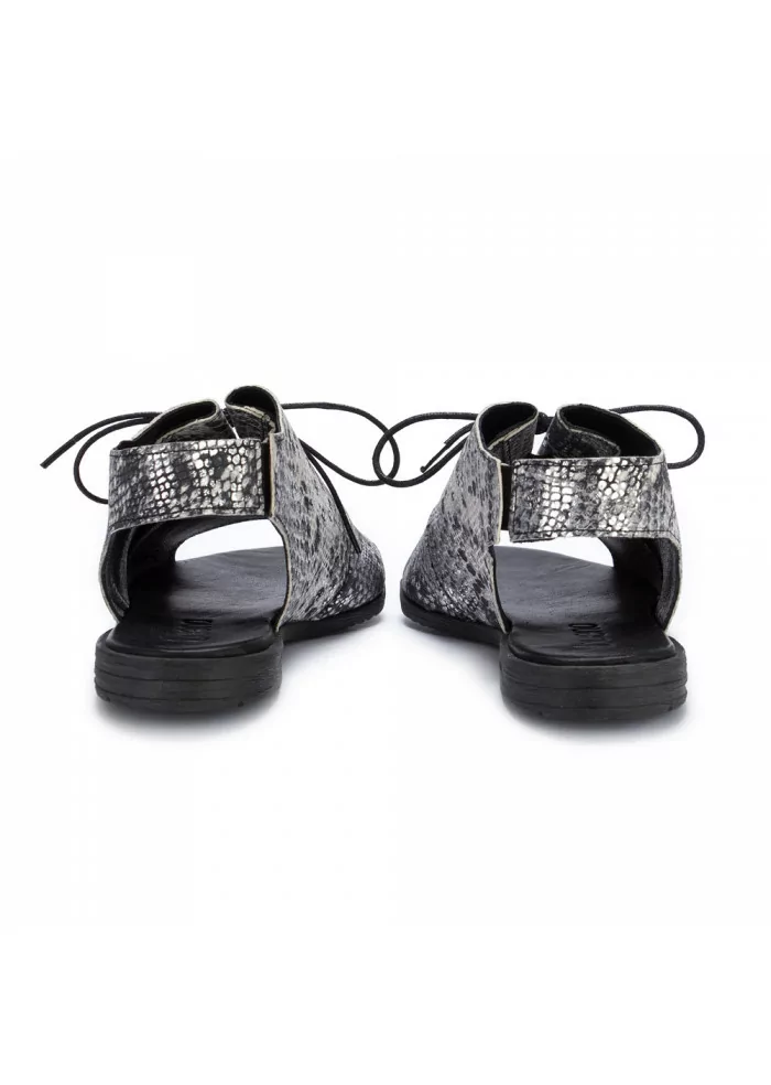 womens sandals bueno black white silver