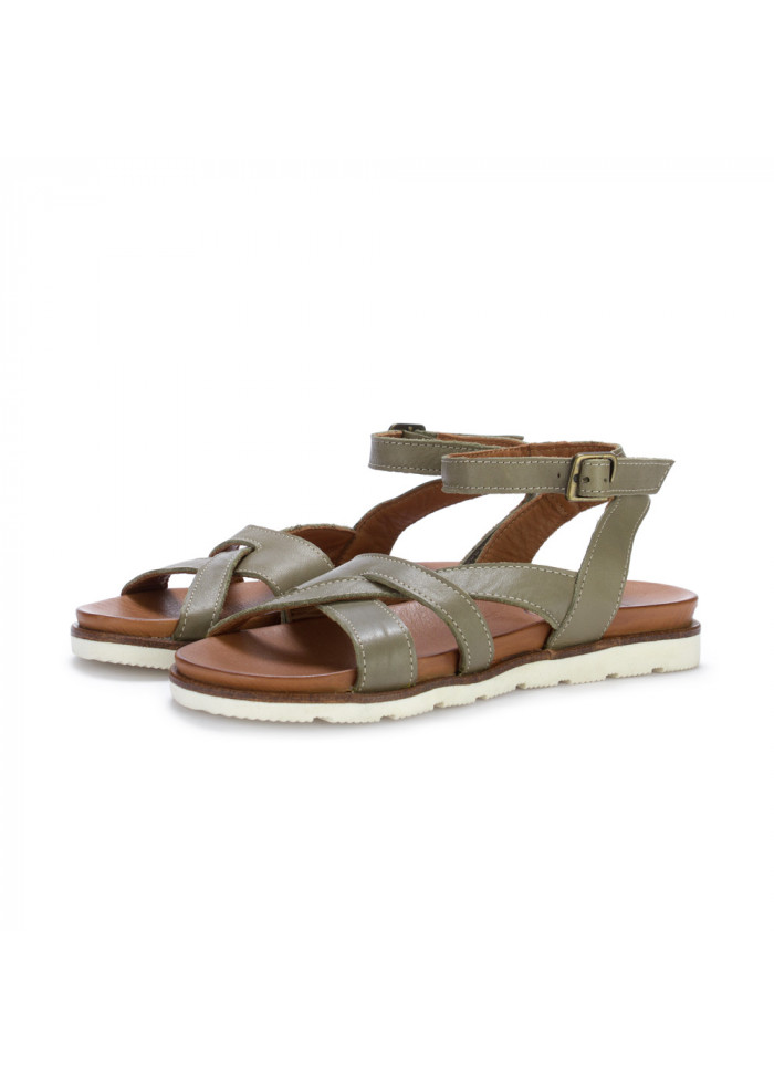 olive colored women's sandals