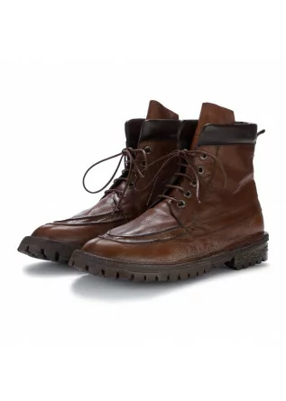 mens ankle boots moma bufalo cuoio brown