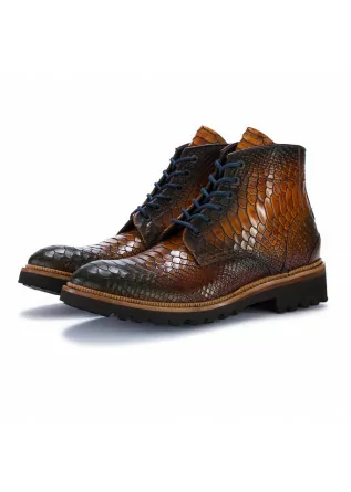 mens ankle boots lorenzi fresh cuoio brown