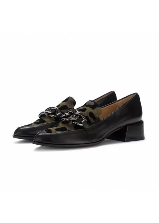 womens heel shoes il borgo firenze black leo