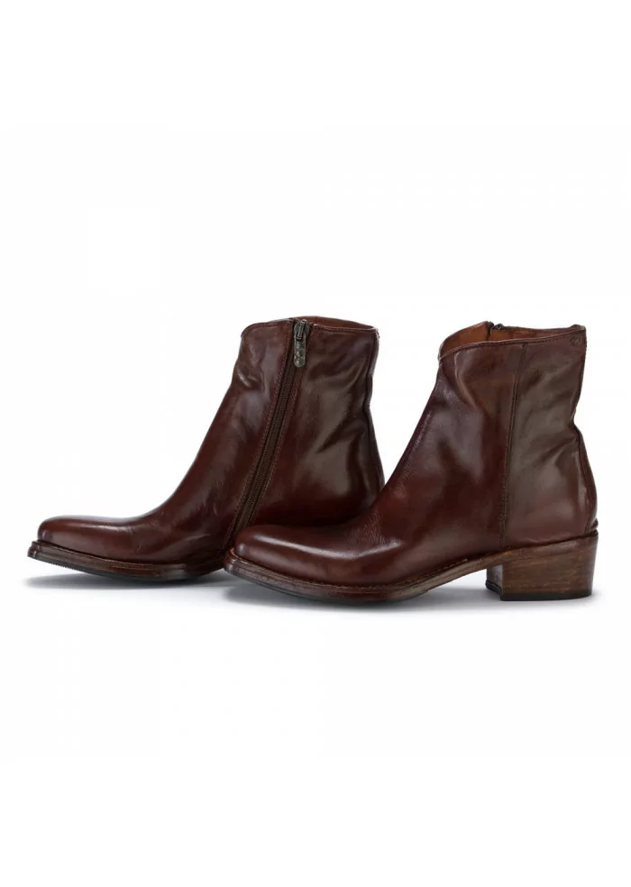 womens ankle boots manovia52 sidney cuoio brown