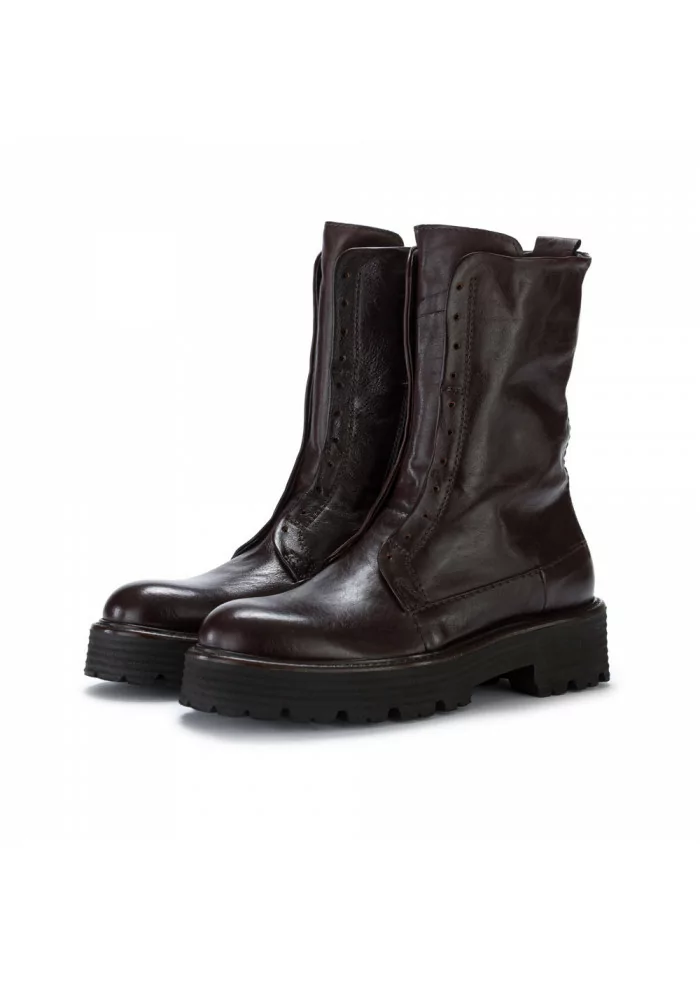 womens boots manovia52 mustang dark brown