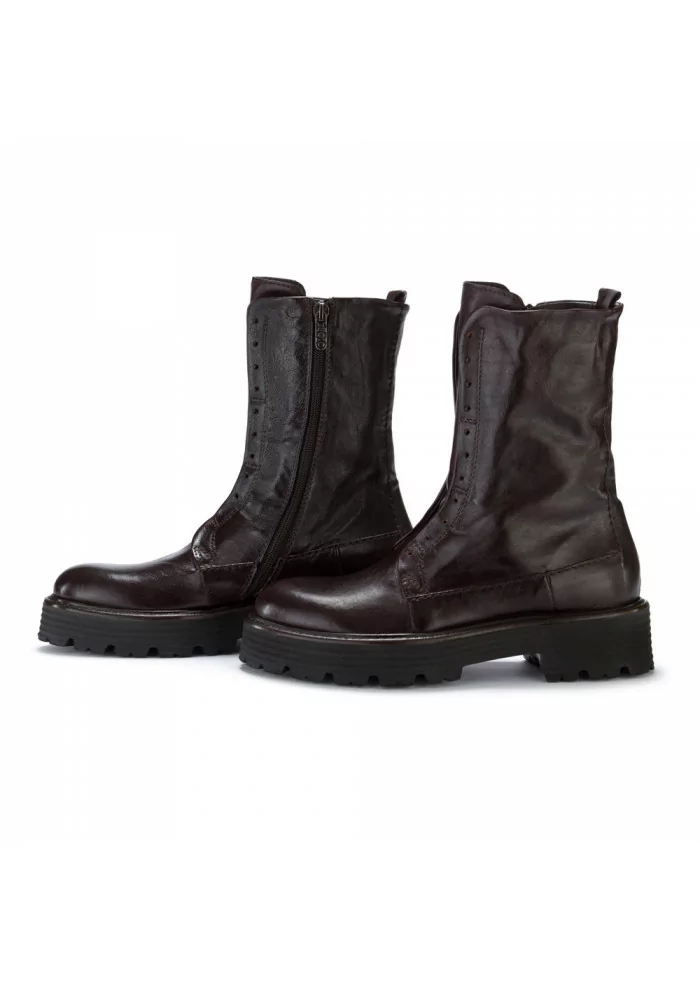 womens boots manovia52 mustang dark brown