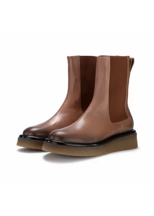 womens chelsea boots halmanera nora brown