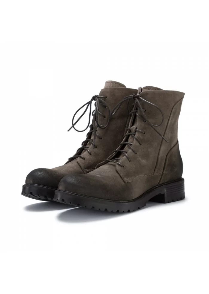 womens lace up boots manovia52 vivel caribu grey