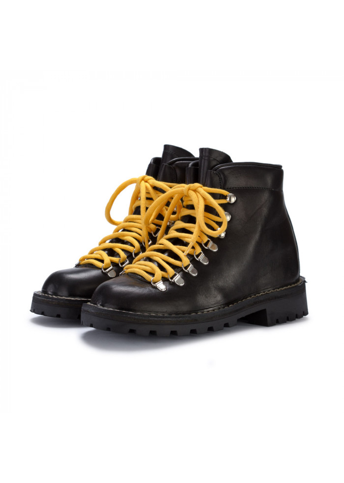 DERNA | DAMEN SCHNÜRSTIEFELETTEN LEREW'S | MID ROCCIA SCHWARZ DAMEN SCHNÜRSTIEFELETTEN LEREW'S | MID ROCCIA SCHWARZ