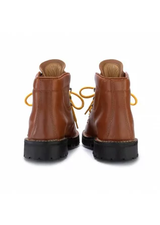 LEREW'S | LACE-UP ANKLE BOOTS MID ROCCIA BROWN